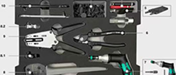 STAUBLI社 純正 MC4 取付工具